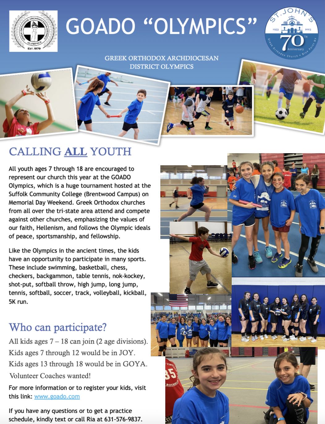 Olympics Flyer